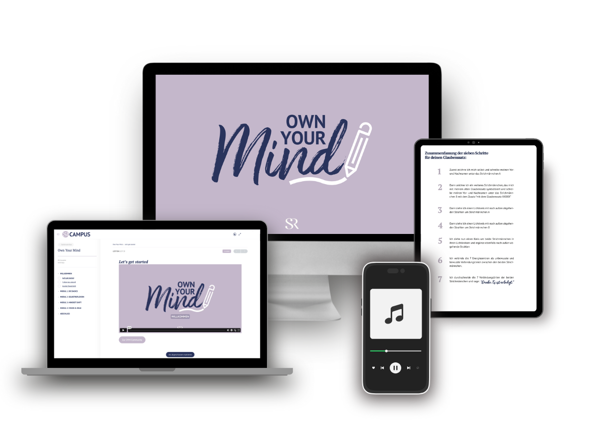 Own Your Mind - Journalingkurs | Steph Reinhardt | Mockup