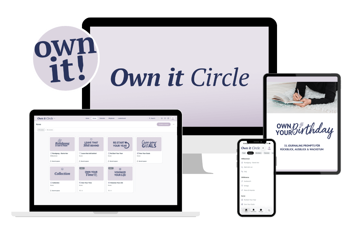 Own it Circle | by Steph Reinhardt (Mockup)